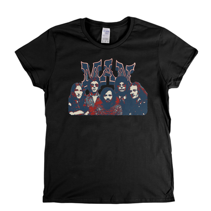 Portrait Of Man Womens T-Shirt