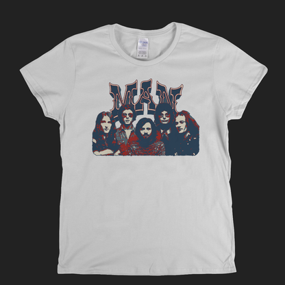 Portrait Of Man Womens T-Shirt