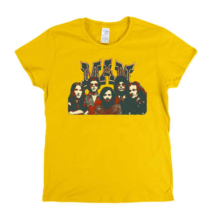 Portrait Of Man Womens T-Shirt