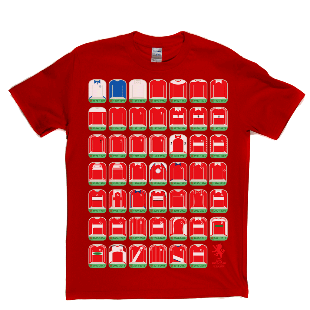 Up The Boro Strips Regular T-Shirt