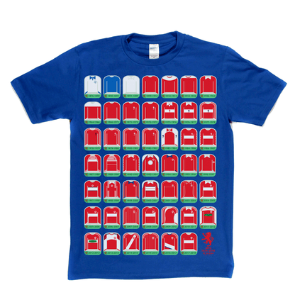 Up The Boro Strips Regular T-Shirt