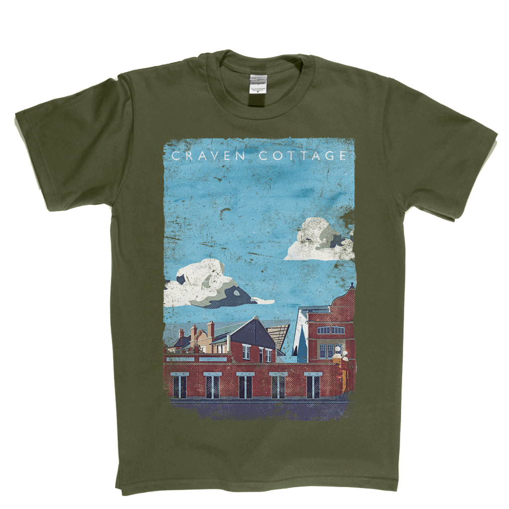 Craven Cottage Poster Regular T-Shirt
