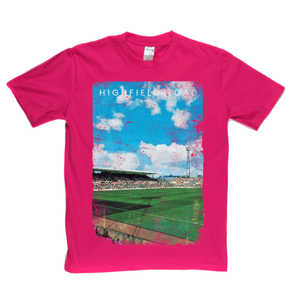 Highfield Road Football Ground Poster Regular T-Shirt