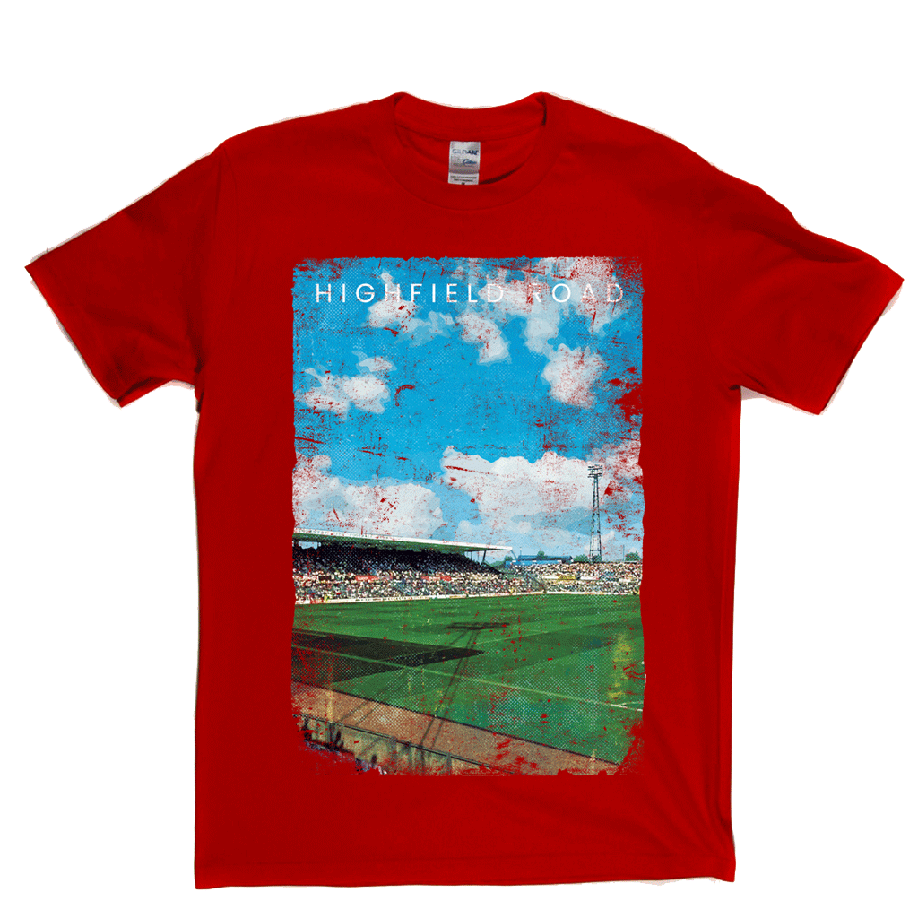 Highfield Road Football Ground Poster Regular T-Shirt