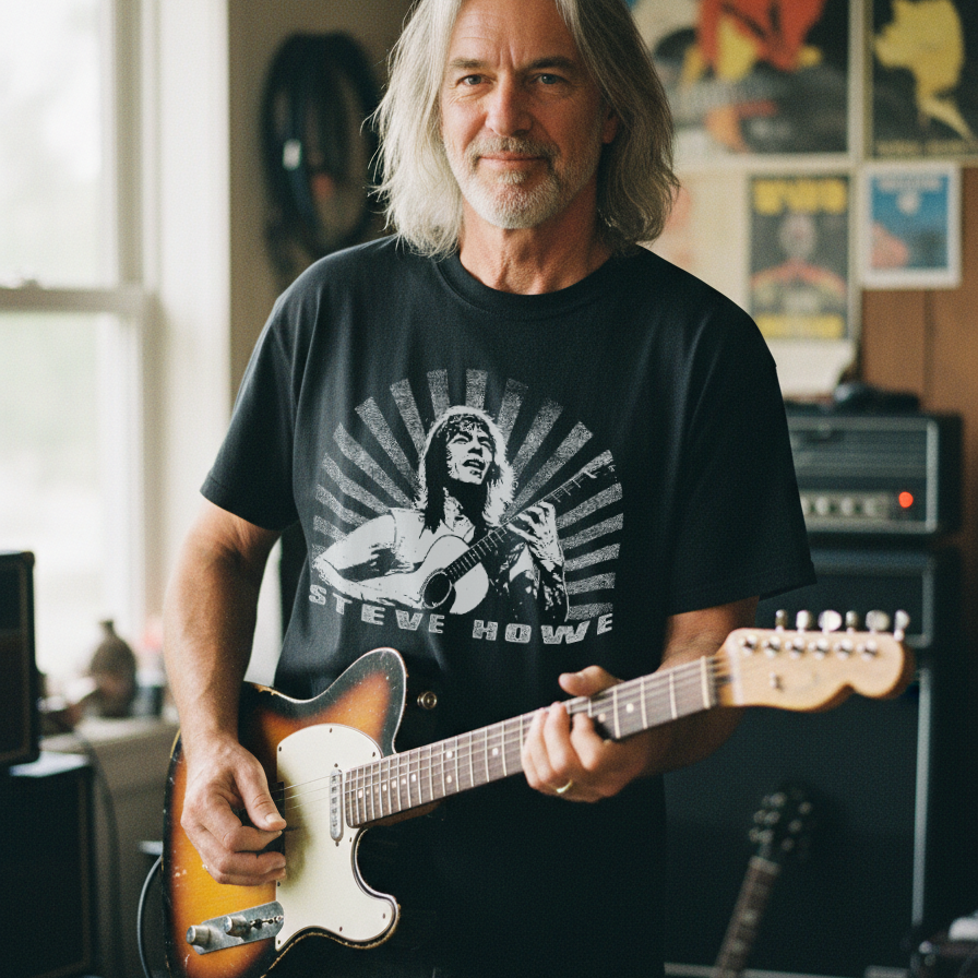 Steve Howe Acoustic T-Shirt