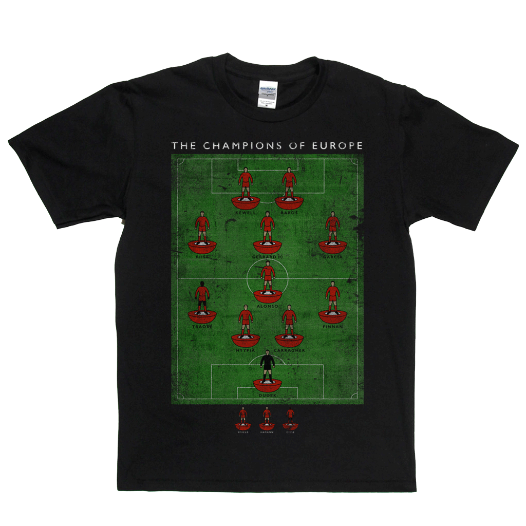 The Champions Of Europe Regular T-Shirt