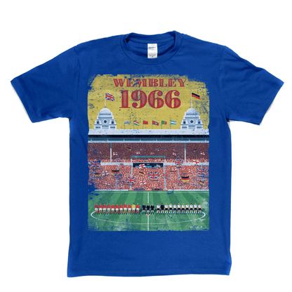 Wembley 1966 Poster Regular T-Shirt