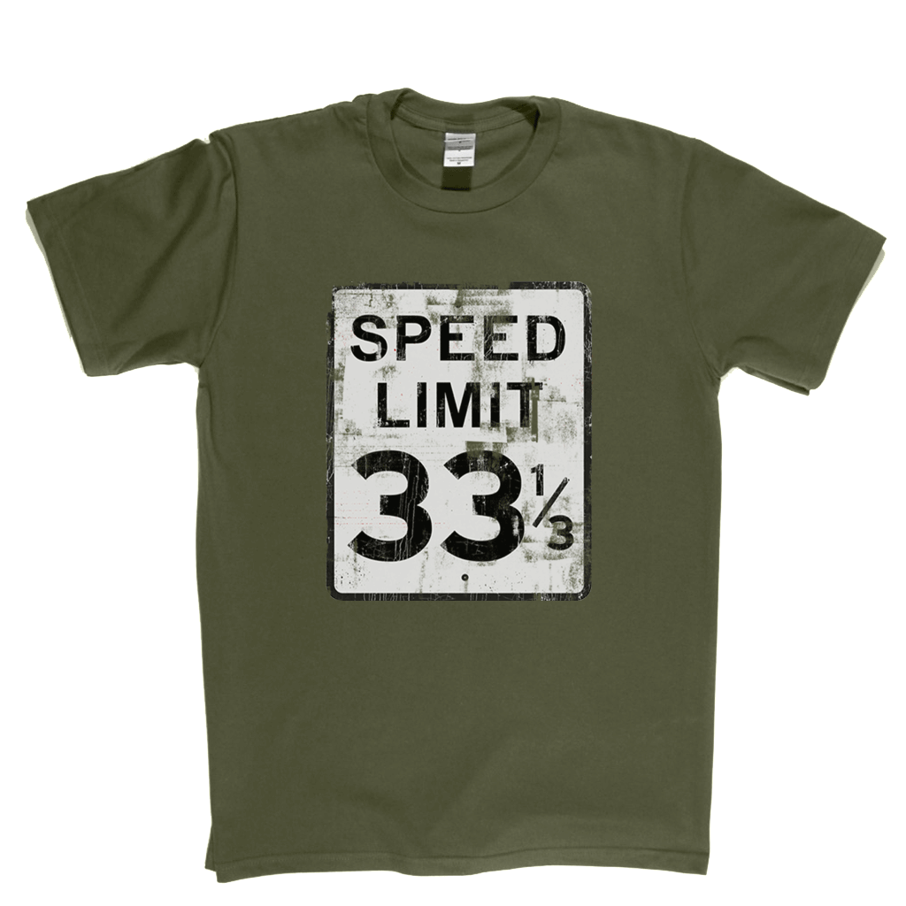 Speed Limit 33 1/3 USA T-Shirt