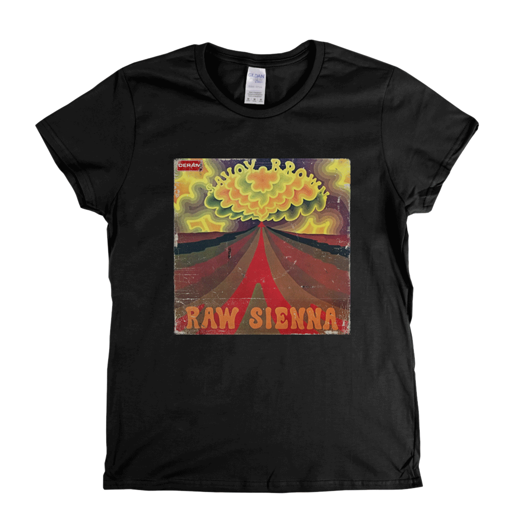 Savoy Brown Raw Sienna Womens T-Shirt