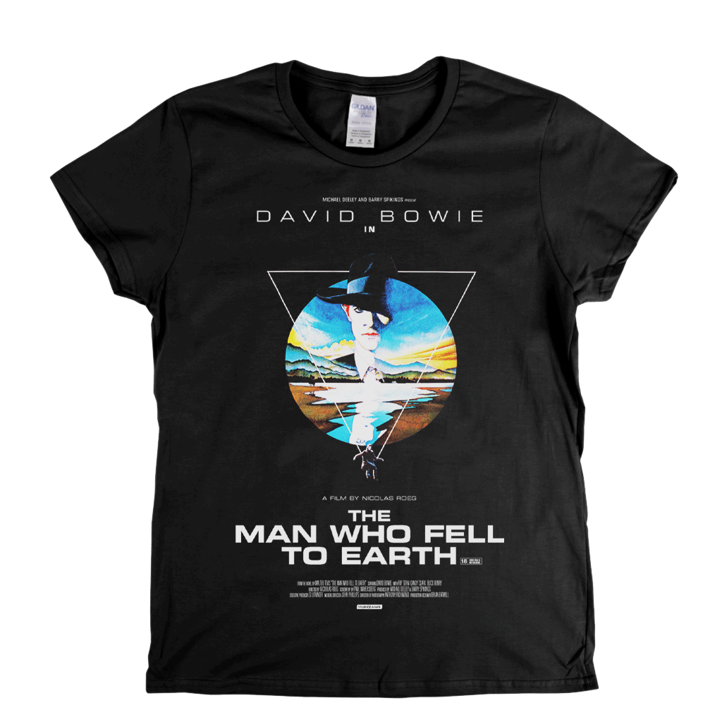 David Bowie The Man Who Fell To Earth Womens T-Shirt