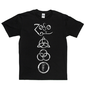 Led Zeppelin Symbols T-shirt
