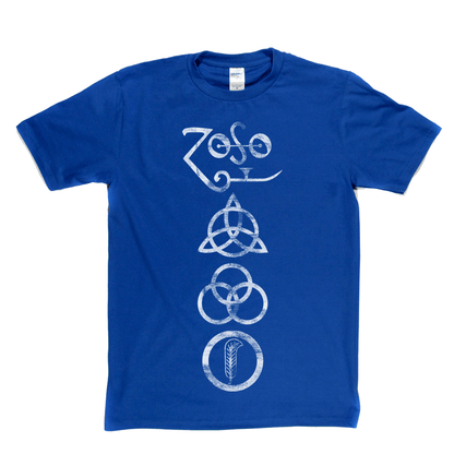 Led Zeppelin Symbols T-shirt