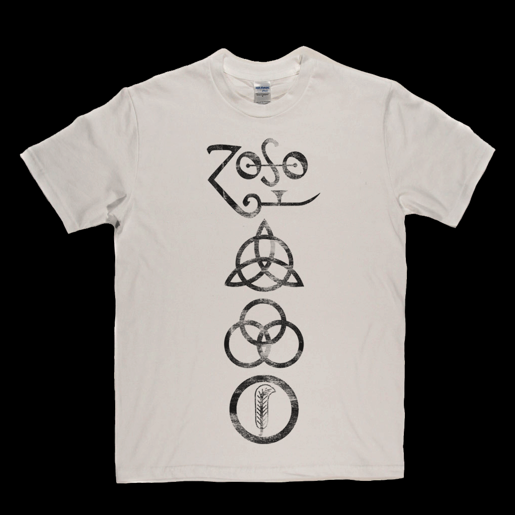 Led Zeppelin Symbols T-shirt