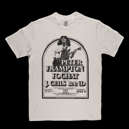 Peter Frampton Foghat J Geils Band T-Shirt