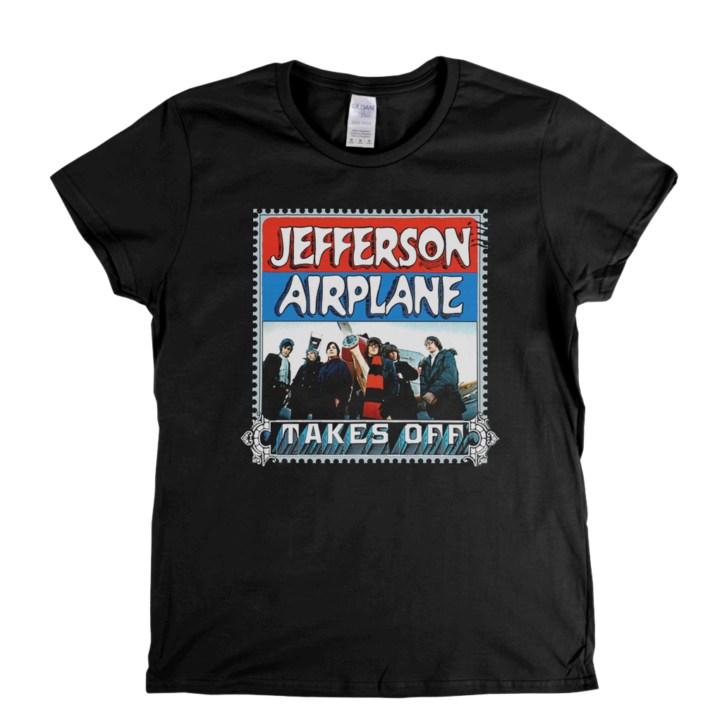 Jefferson Airplane Takes Off Womens T-Shirt