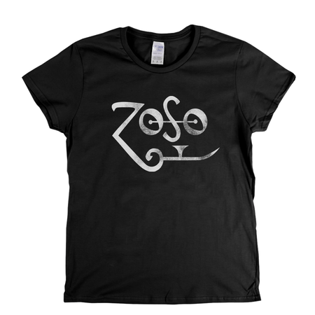 Zoso Page Symbol Womens T-Shirt