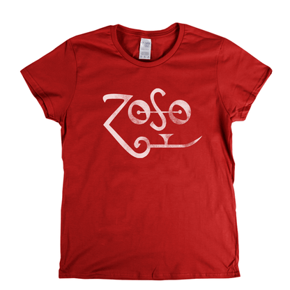 Zoso Page Symbol Womens T-Shirt