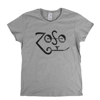 Zoso Page Symbol Womens T-Shirt