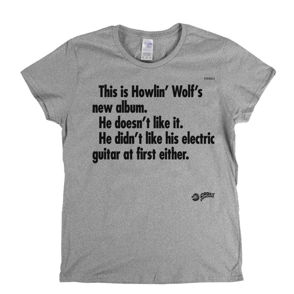 Howlin Wolf - This Is Howlin' Wolf's New Album Womens T-Shirt