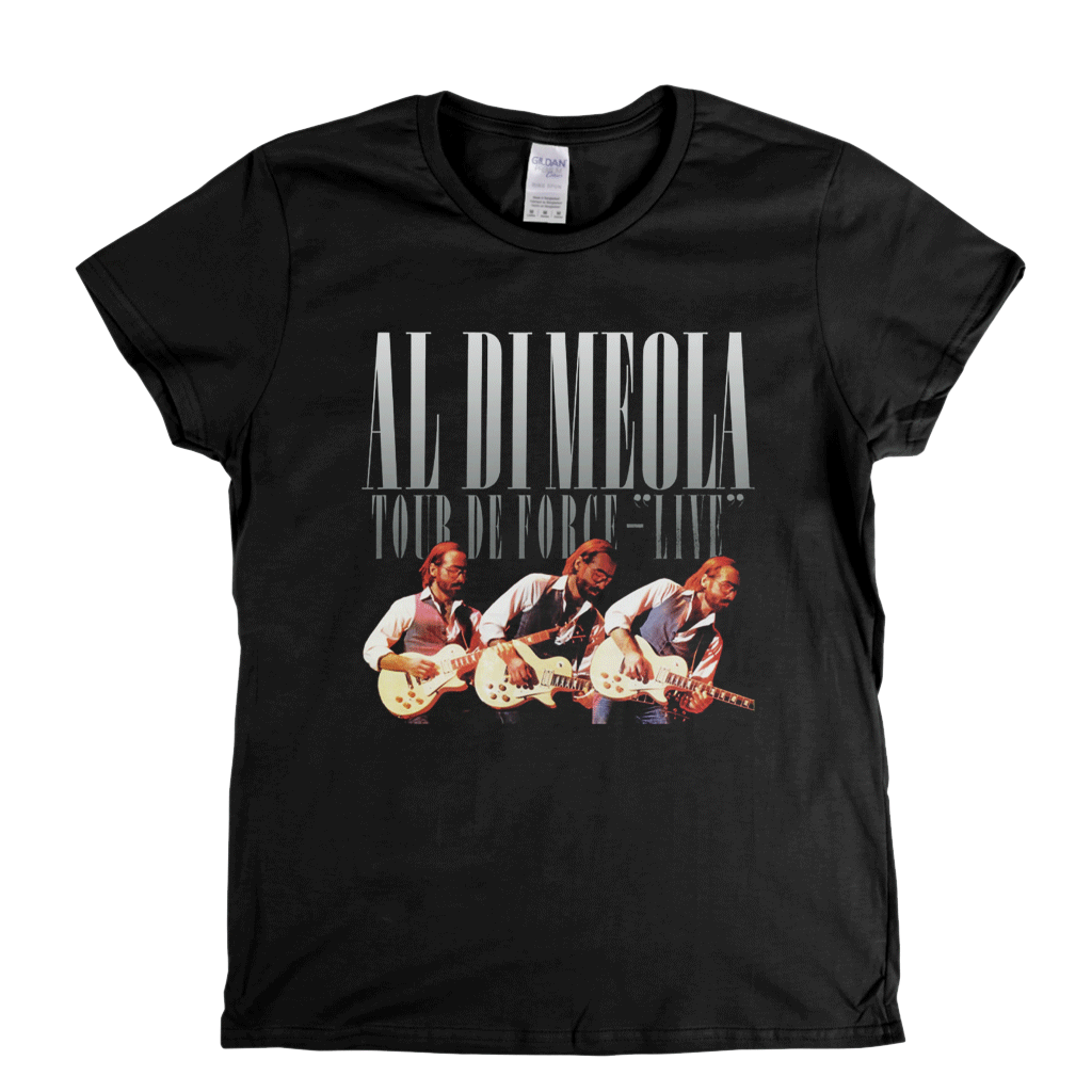Al Di Meola Tour De Force Live Womens T-Shirt
