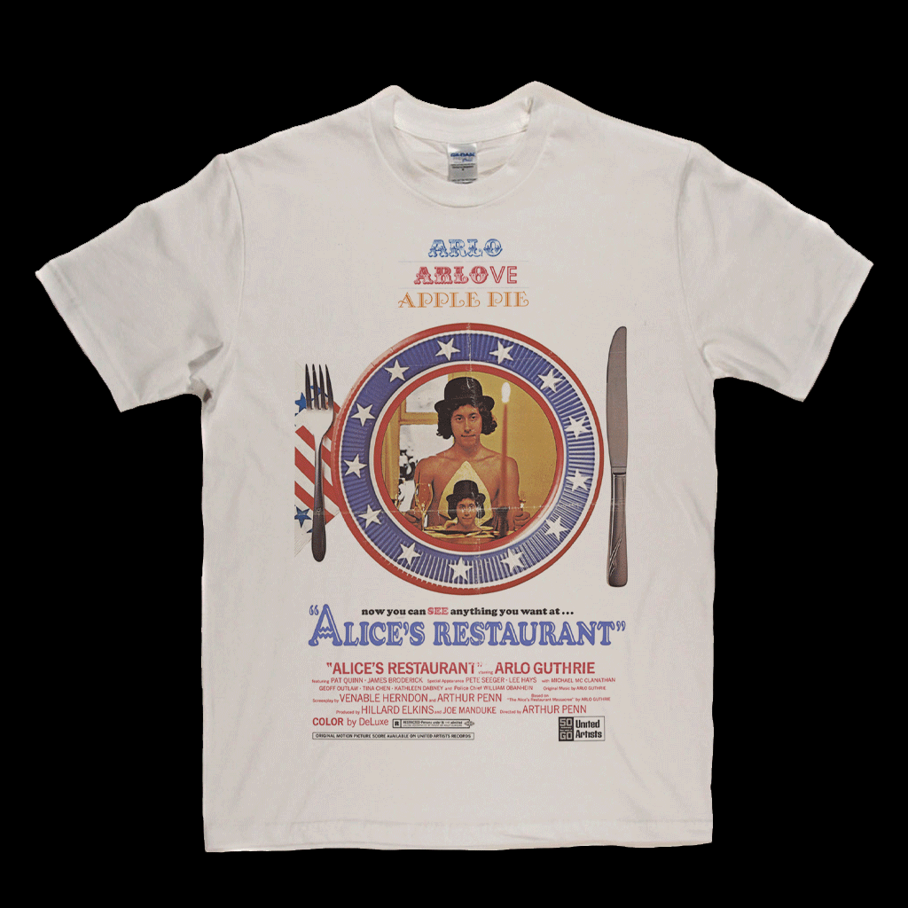 Arlo Guthrie Alices Restaurant T-Shirt