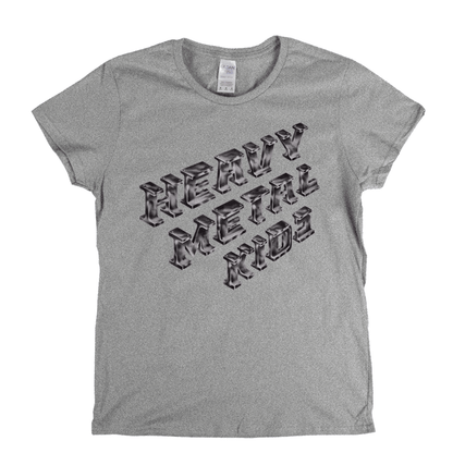 Heavy Metal Kids Womens T-Shirt