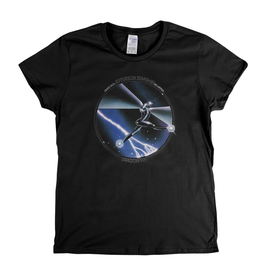 Jefferson Starship Dragonfly Womens T-Shirt