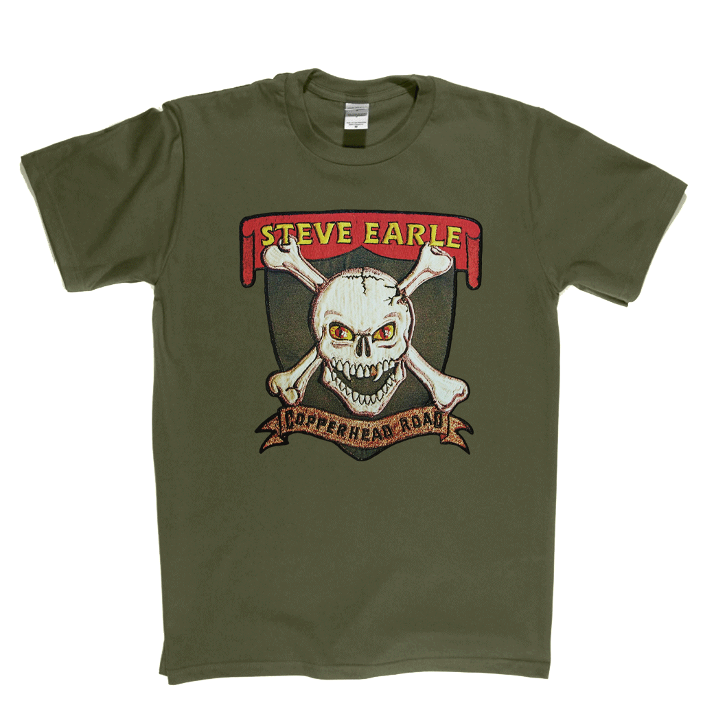 Steve Earle Copperhead Road T-Shirt
