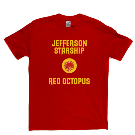 Jefferson Starship Red Octopus T-Shirt