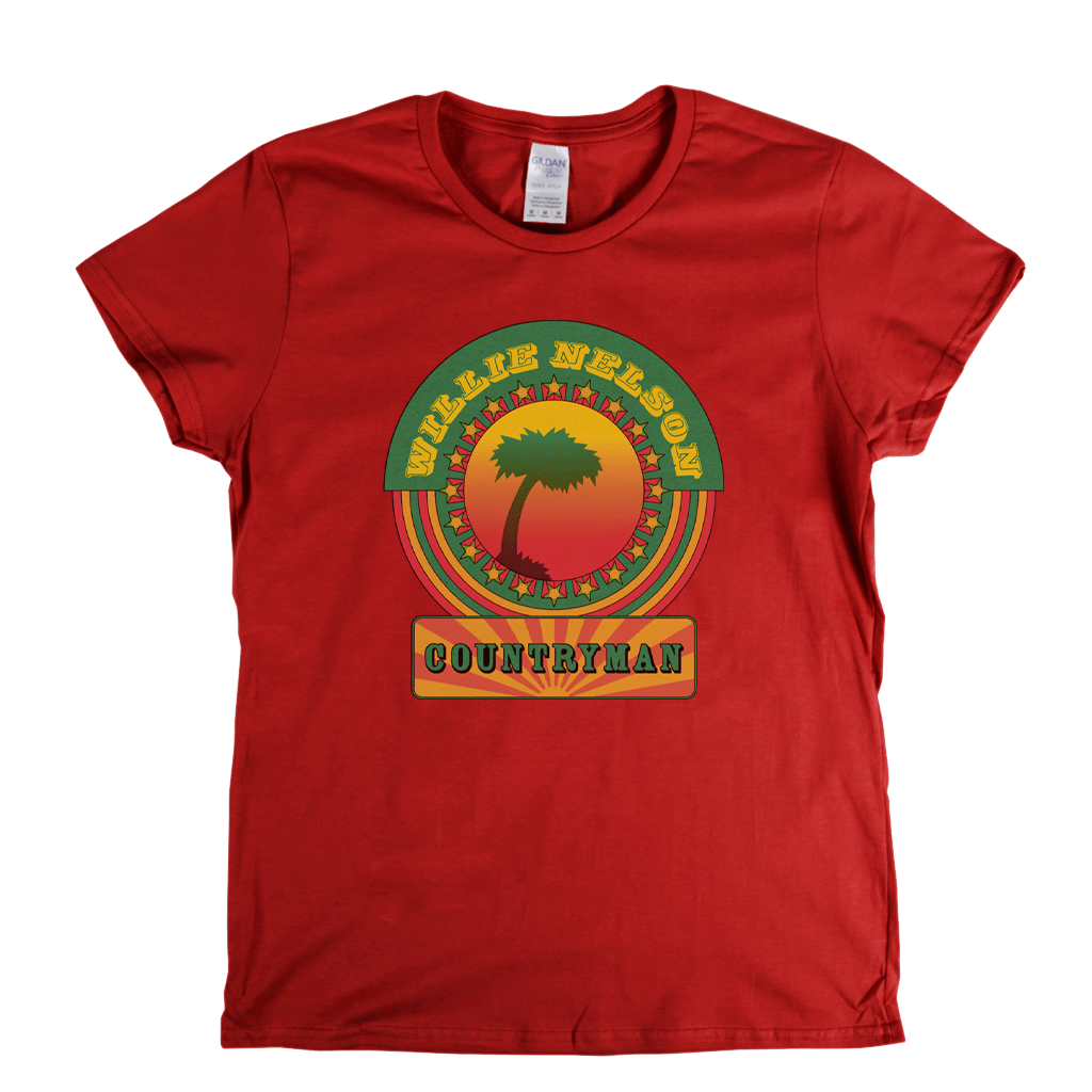 Willie Nelson Countryman Womens T-Shirt