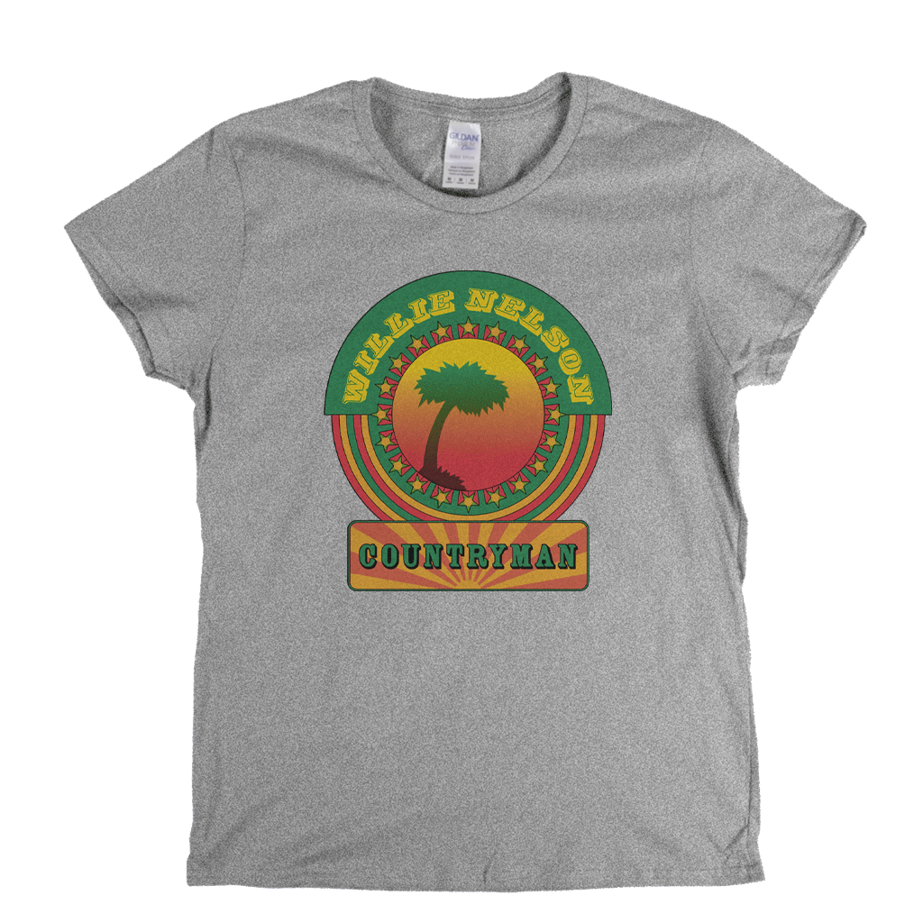 Willie Nelson Countryman Womens T-Shirt