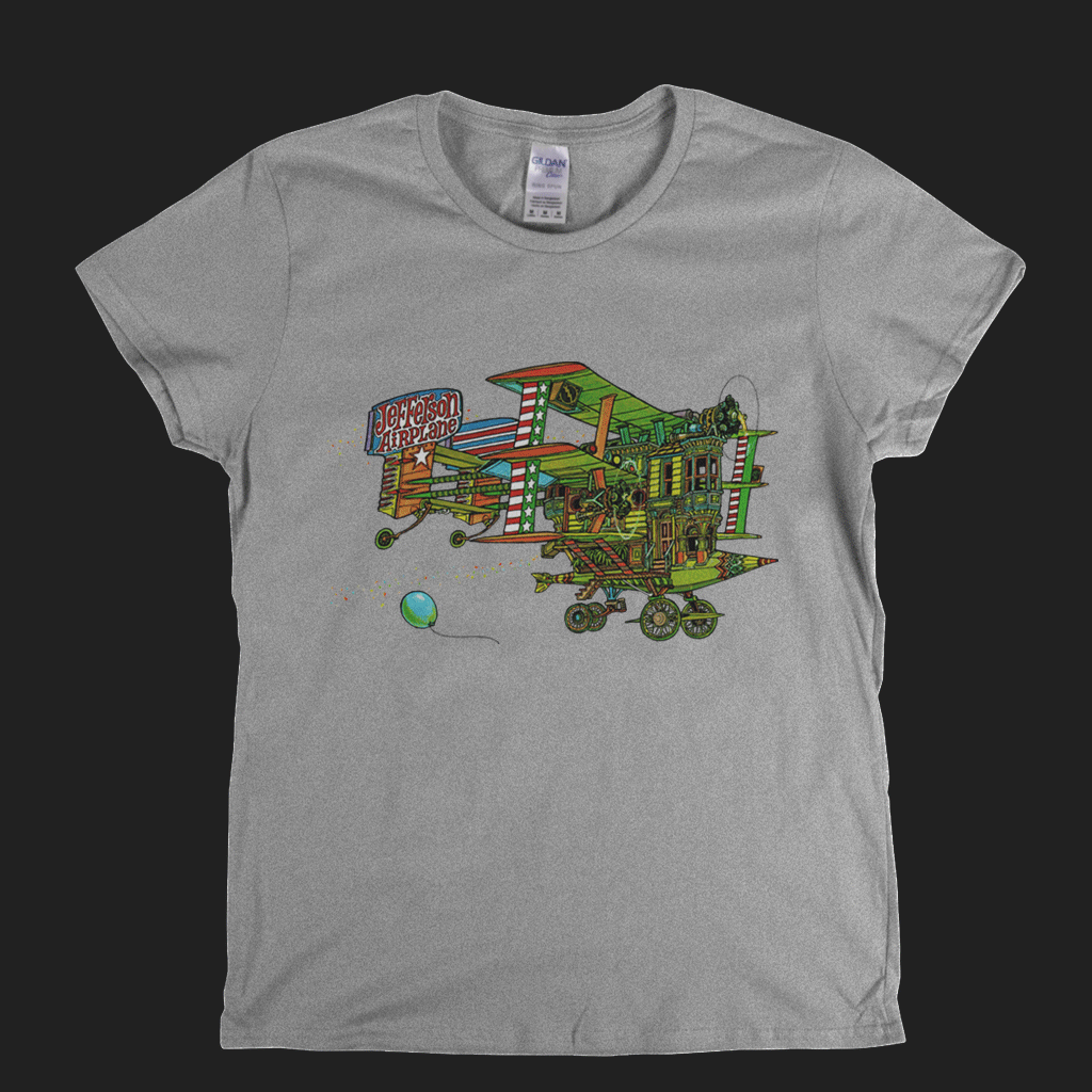 Jefferson Airplane After Bathing At Baxters Womens T-Shirt