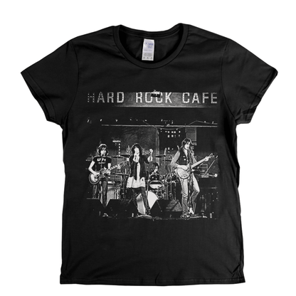 Patti Smith Group On Stage Womens T-Shirt