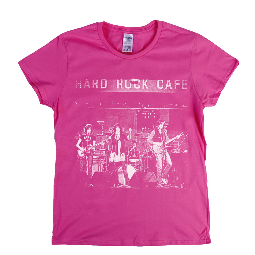 Patti Smith Group On Stage Womens T-Shirt