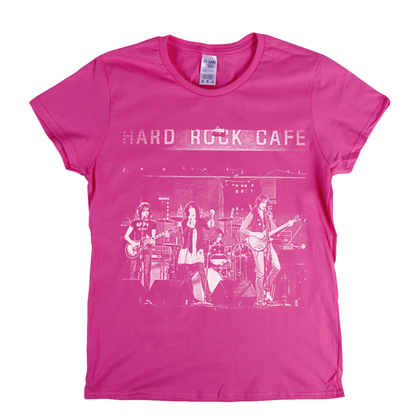 Patti Smith Group On Stage Womens T-Shirt