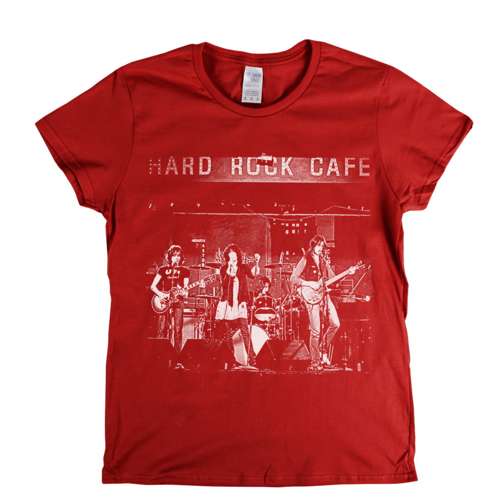 Patti Smith Group On Stage Womens T-Shirt