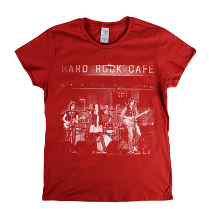 Patti Smith Group On Stage Womens T-Shirt