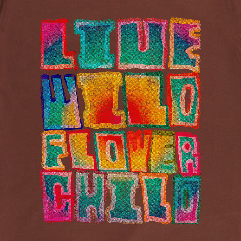 Live Wild Flower Child T-shirt