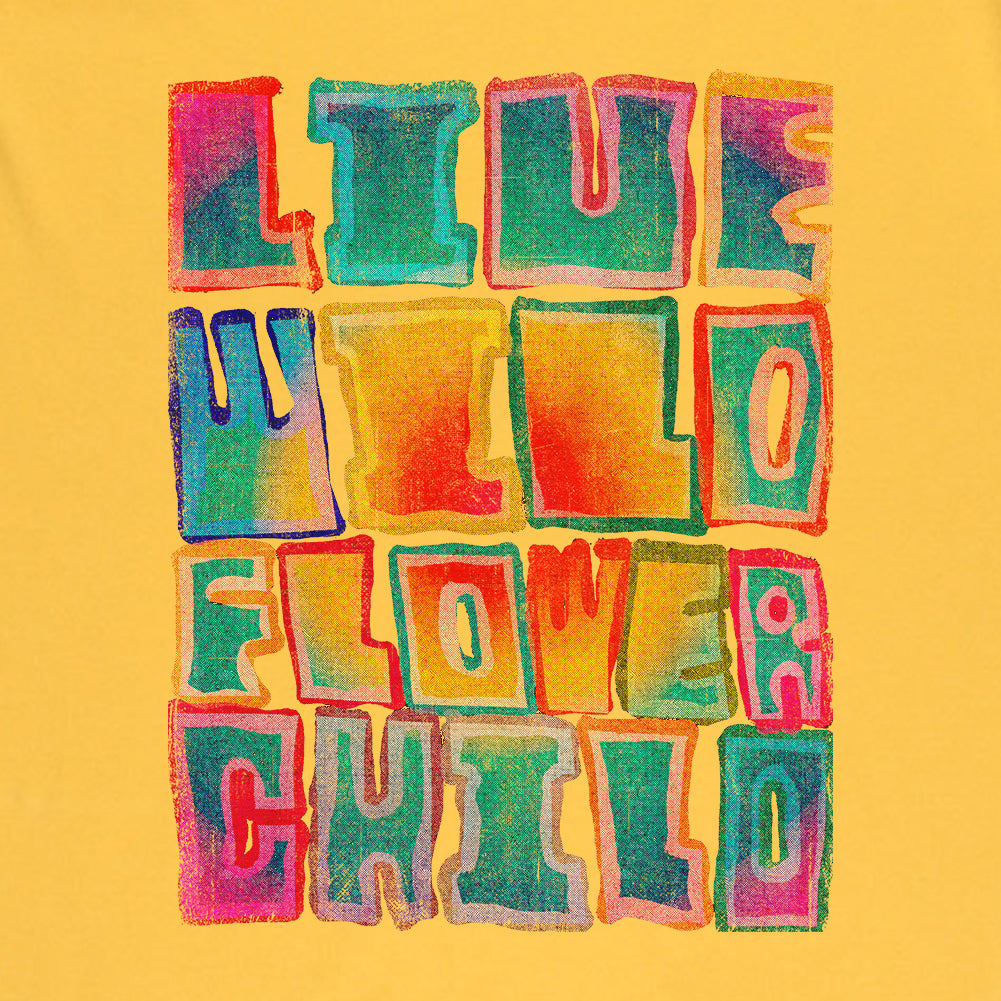 Live Wild Flower Child T-shirt