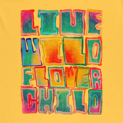 Live Wild Flower Child T-shirt
