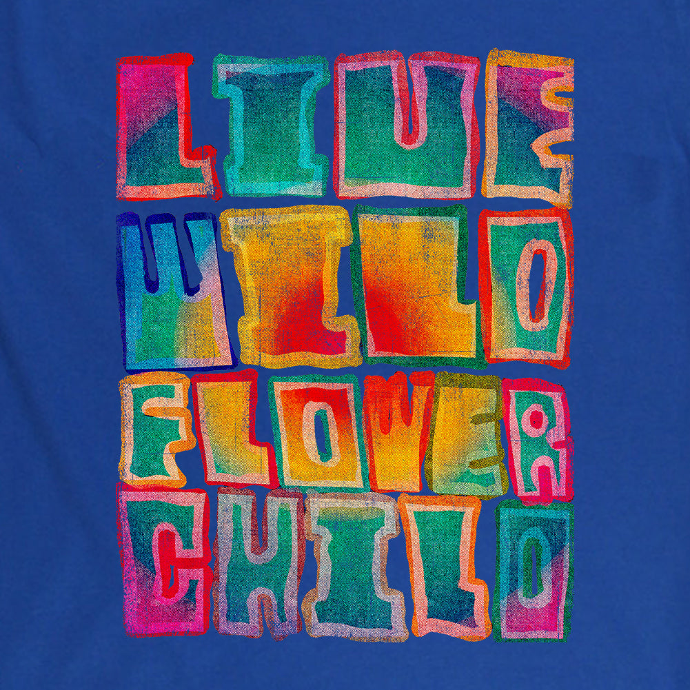 Live Wild Flower Child T-shirt