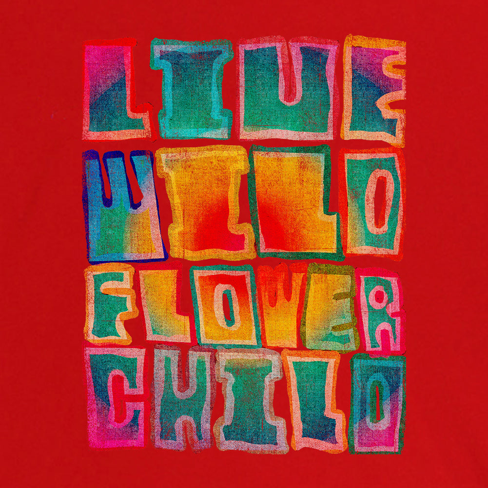 Live Wild Flower Child T-shirt