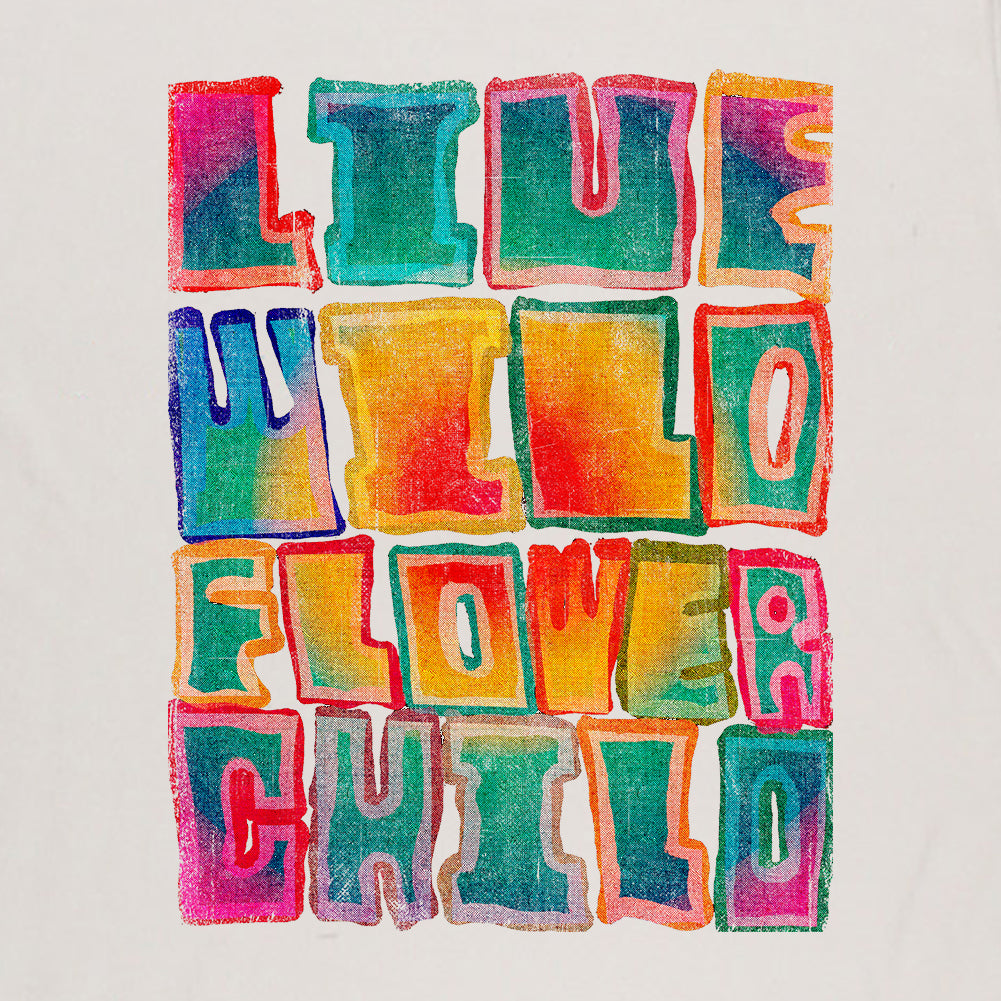 Live Wild Flower Child T-shirt