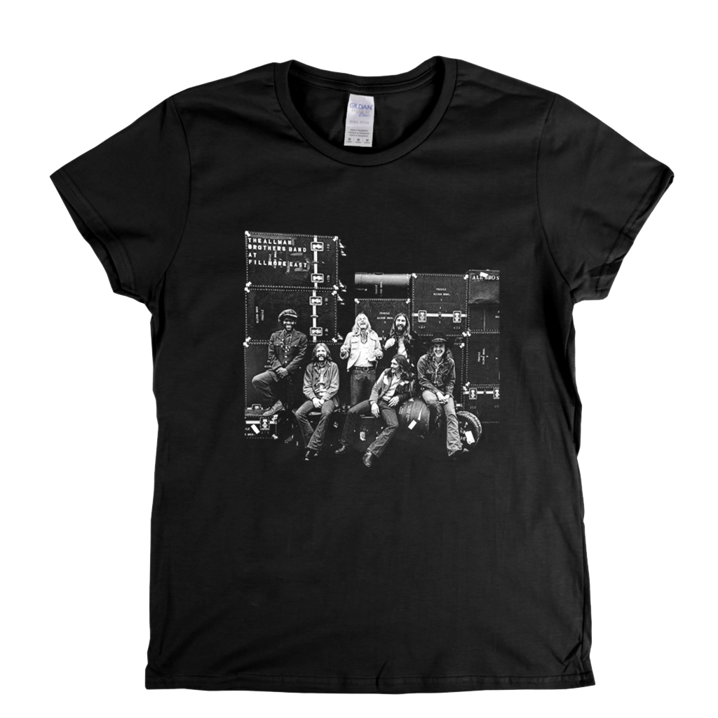 Allman Brothers Band Fillmore Album Womens T-Shirt