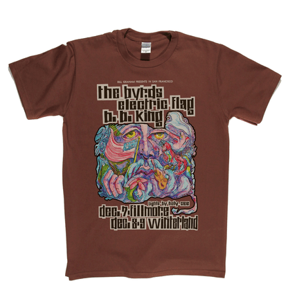 The Byrds Fillmore Poster T-Shirt