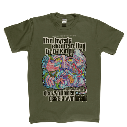 The Byrds Fillmore Poster T-Shirt