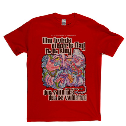The Byrds Fillmore Poster T-Shirt