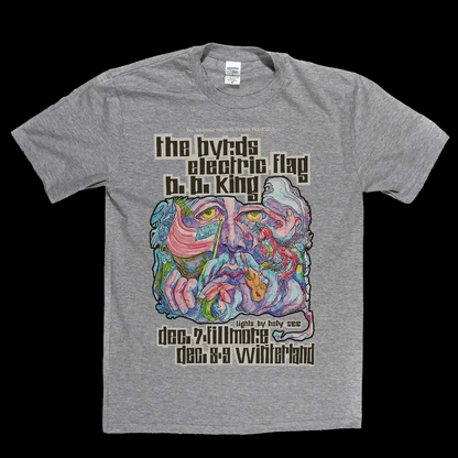 The Byrds Fillmore Poster T-Shirt
