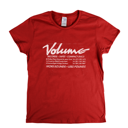 Volume Records Tapes Compact Discs Womens T-Shirt