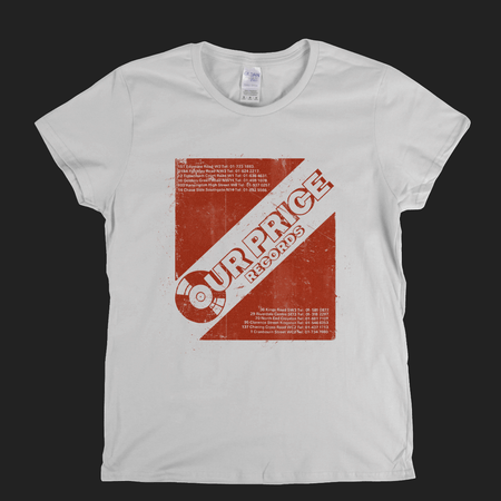 Our Price Records Womens T-Shirt